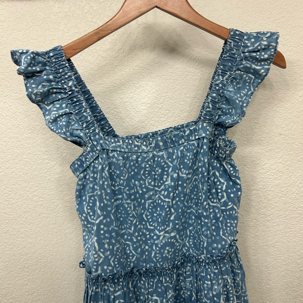 Madewell Fluttersleave Ruffle Floral Mini Dress - Picture 4 of 6
